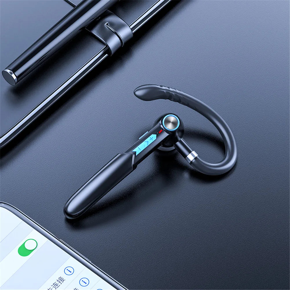 HiFi Earphones Bluetooth Headphones Handsfree Wireless Headset Business Headset Drive Call Sports Earphones for Smartphone