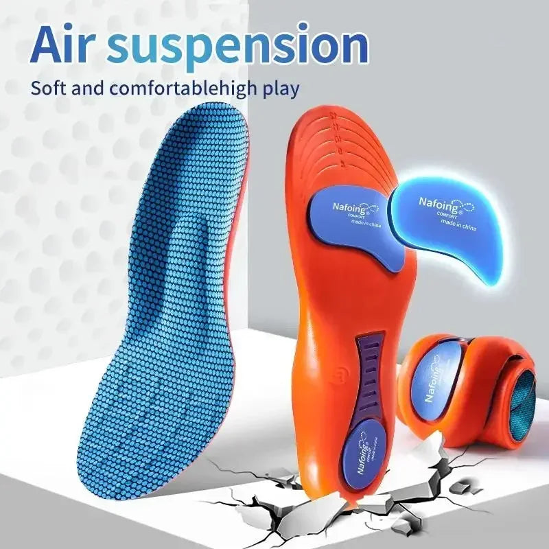 Sport Insoles for Shoes Sole Orthopedic Insoles Shock Absorption Deodorant Breathable Cushion Running Insoles for Feet Man Women
