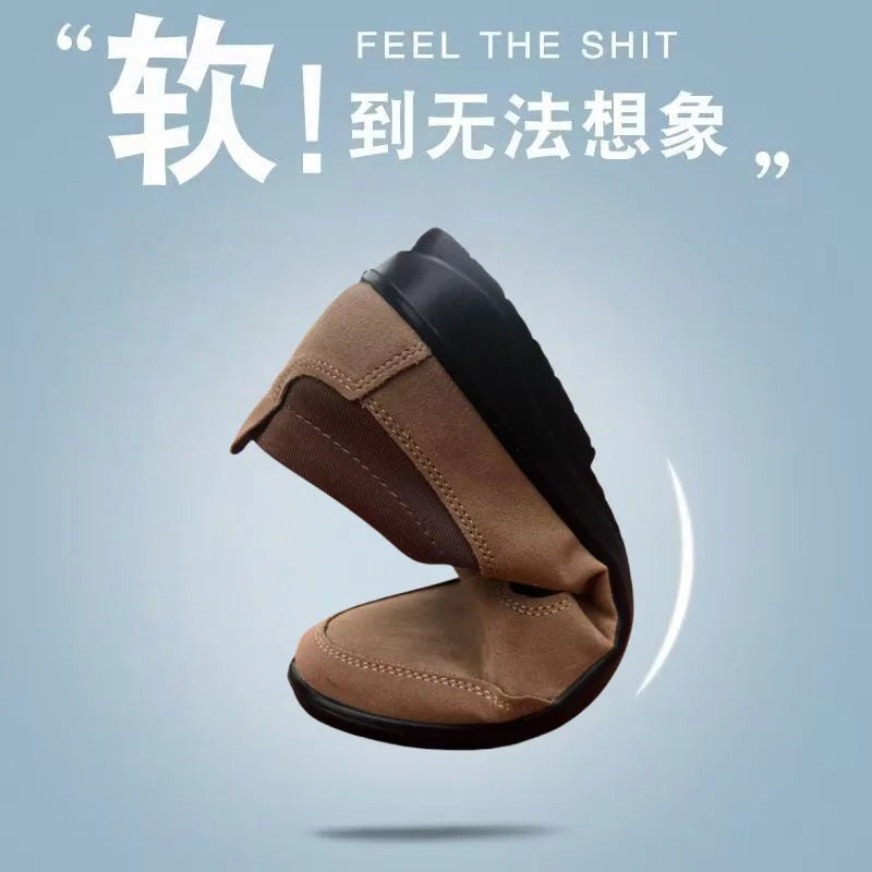 Men's sports soft-soled shoes, casual shoes, anti-slip lazy shoes, bean shoes, loafers