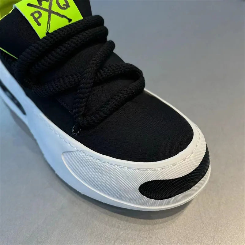 Sport Shoes for Men Platform Sneakers Designer Breathable Men Casual Shoes Fashion Outdoor Lace-Up Men Board Shoes tenis hombres