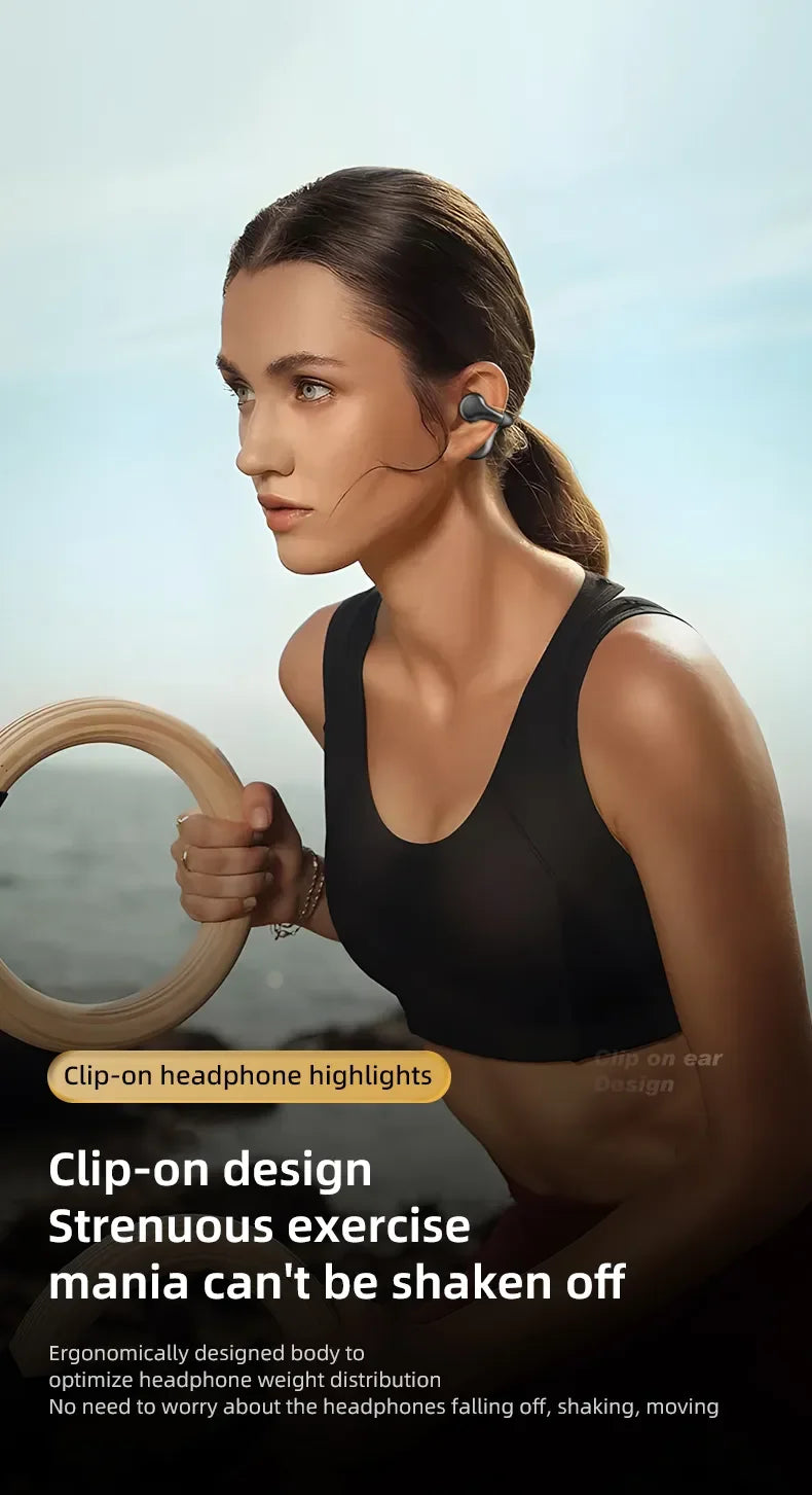 2023 New Wireless Audio Headphones, TWS Microphone, Invisible, Sports, Mini, Stereo, Mono, Ear Hanger, Music, Only One Headset