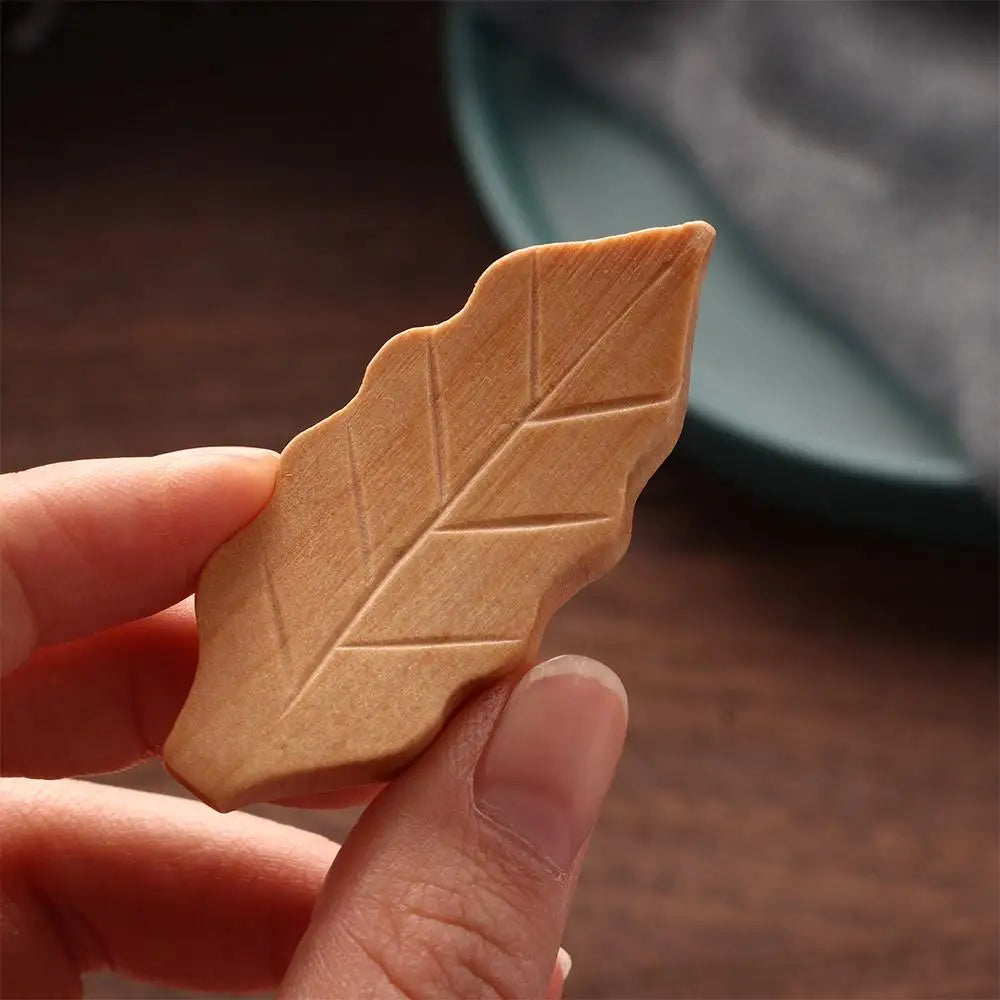 Kitchen Leaf Shape Rest Kitchen Tool Spoon stand Stand Chopstick Rack Fork Rack Tableware Chopsticks Holder