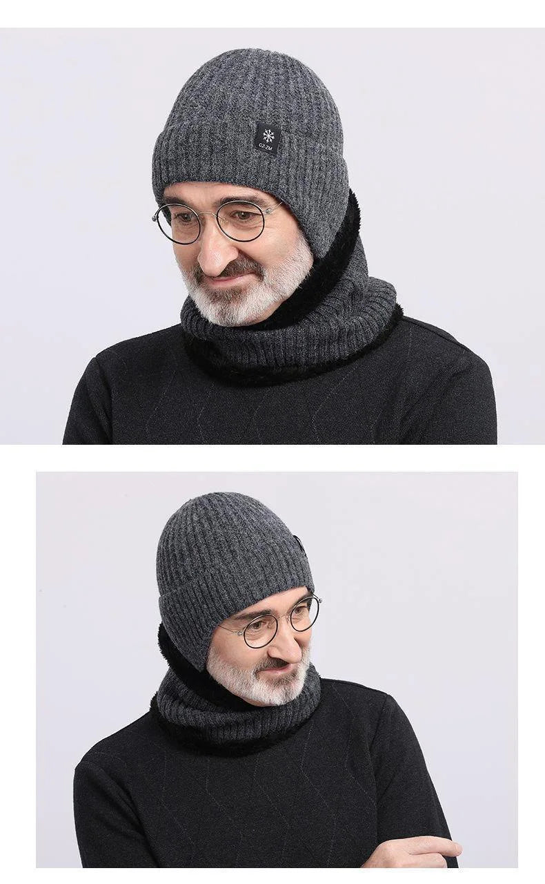 Winter Ear Protection Beanie Knitted Hat for Outdoor Activities, Climbing, Christmas Gifts