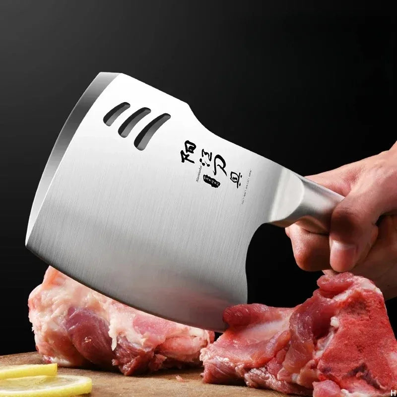Kitchen all-steel bone cutter, thick bone cutter.