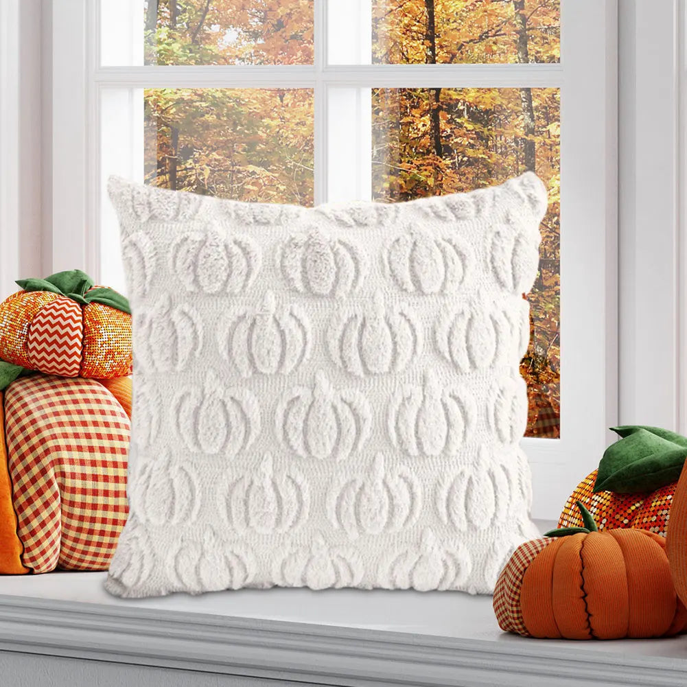 Halloween Decoration For Home Cartoon Pumpkin Bat Ghost Pillowcase Horror Soft Pillowcase Party Supplies Haloween Home Ornament