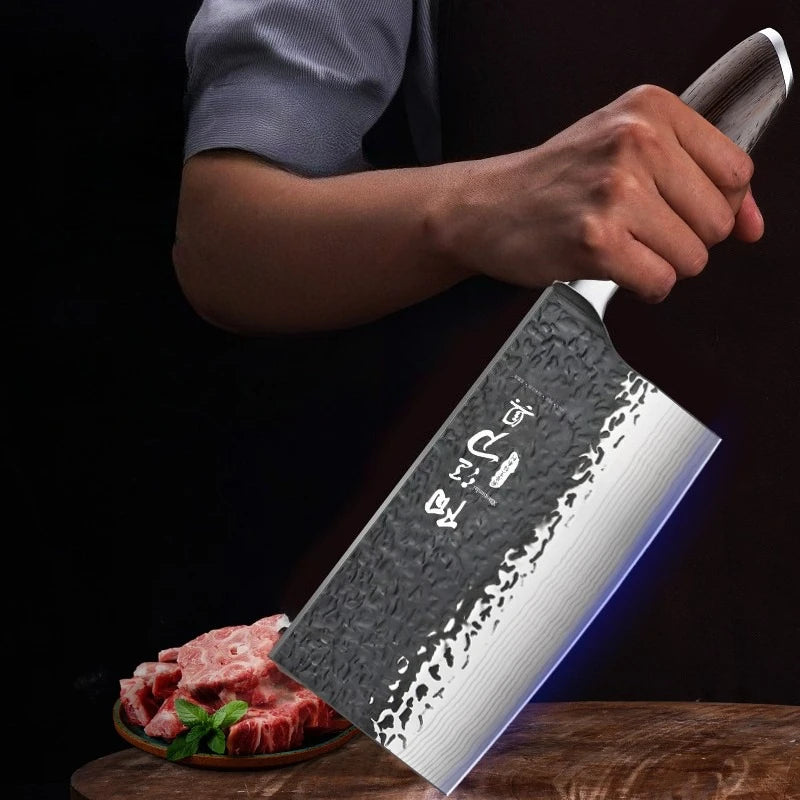 Kitchen Knife - Household Sharp Stainless Steel Kitchen Knife Slicing Knife, Meat Cutting Knife, Chopping Knife Kitchen Utility