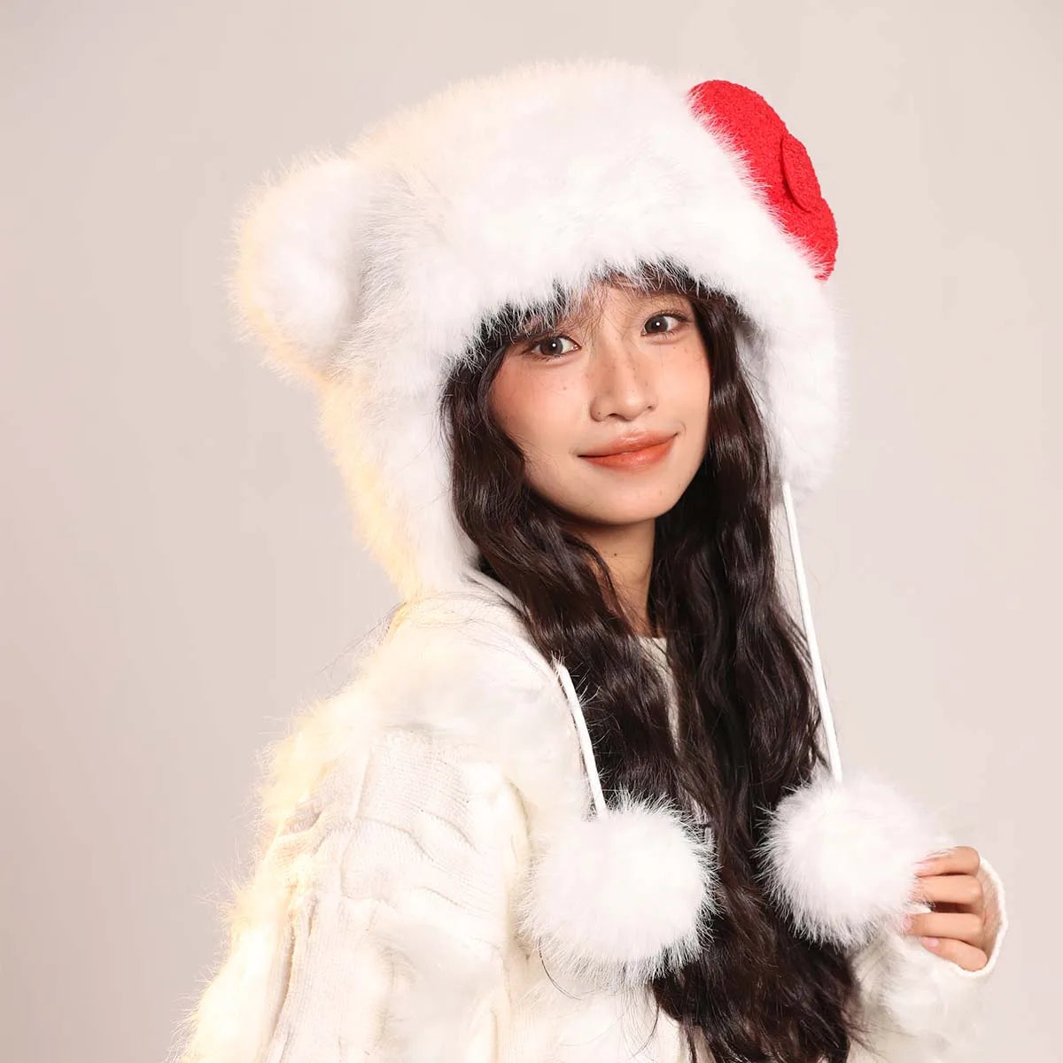 men's Hat beanie ski mask Caps Women's hat Beanie winter accessories Hat with earflaps Y2k hat Wool hats Winter hat bunny ears