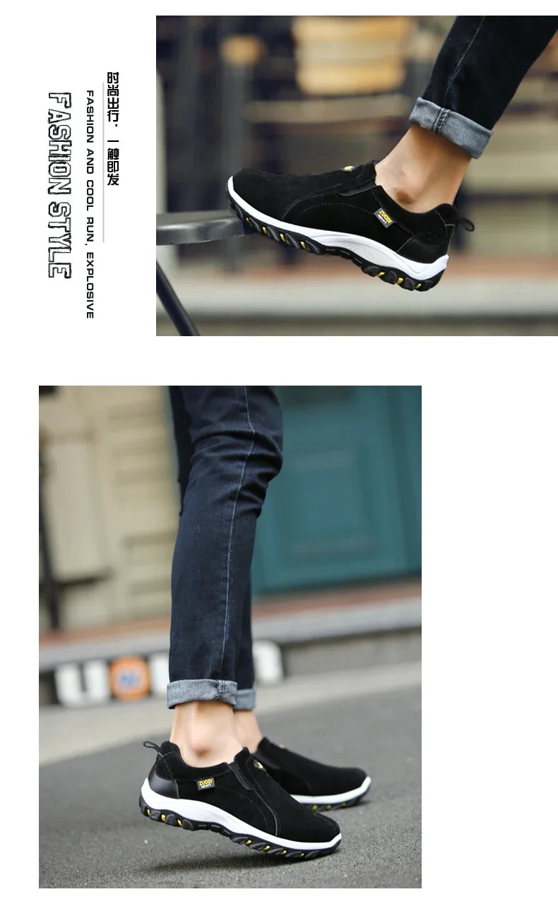 2025 New Men's Casual Sports Shoes for Outdoor Walking, Lightweight, Fashionable, and Comfortable Shoes, Size 38-50 Plus