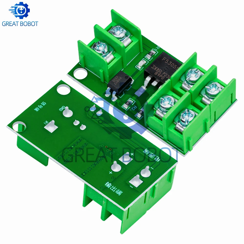 Electronic Control Board - Triggered Switch Module Featuring DC - Controlled MOSFET Optocoupler