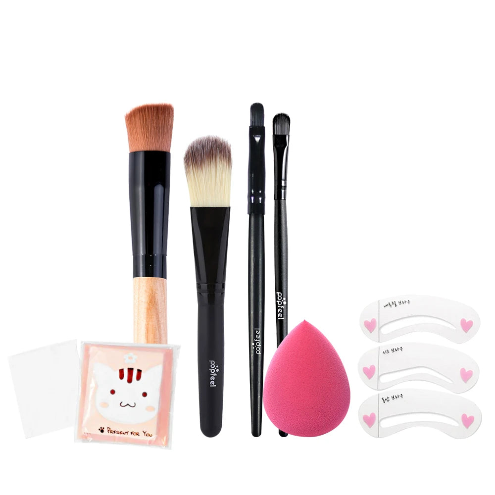 POPFEEL Halloween Makeup Set - Complete Cosmetic Kit with Eyeshadow, Lipstick, and Concealer Palette - Perfect for Festive Gift