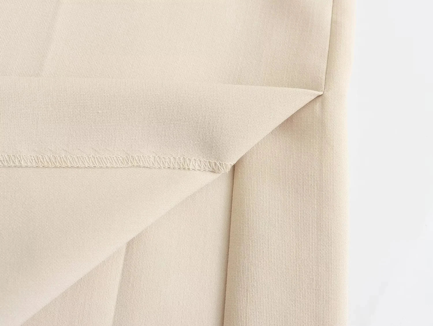 HH Women Elegant Solid Pant Suit Front Button Strapless Sexy Tank Tops + Side Slit Trouser Female Fashion Streetwear Sets