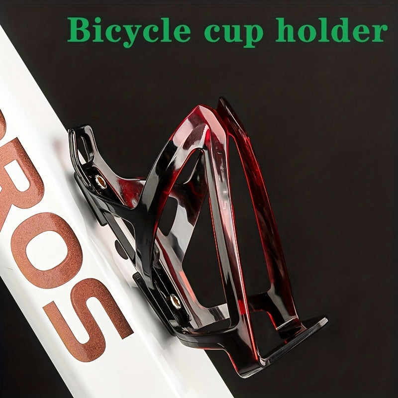 Premium Two-Tone Bike Water Bottle Holder - Durable & Lightweight for Mountain & Road Bikes - Perfect Outdoor Cycling Accessory