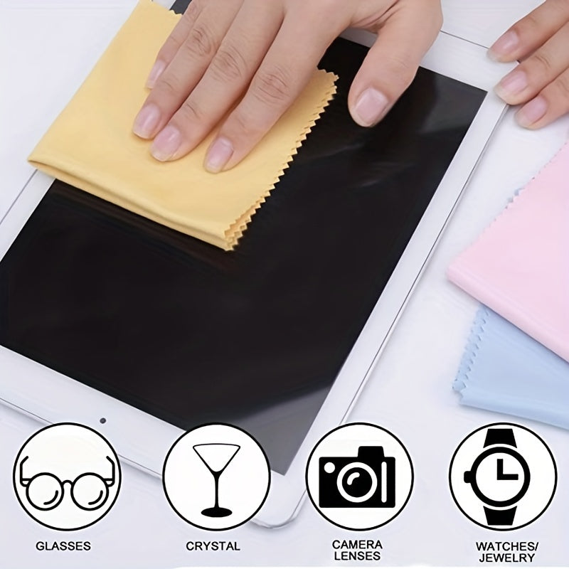 Microfiber Cloth, Cleaning Cloths. Washable And Durable Microfiber Cleaning Cloth For Glasses, Lenses, Electronics And Screens