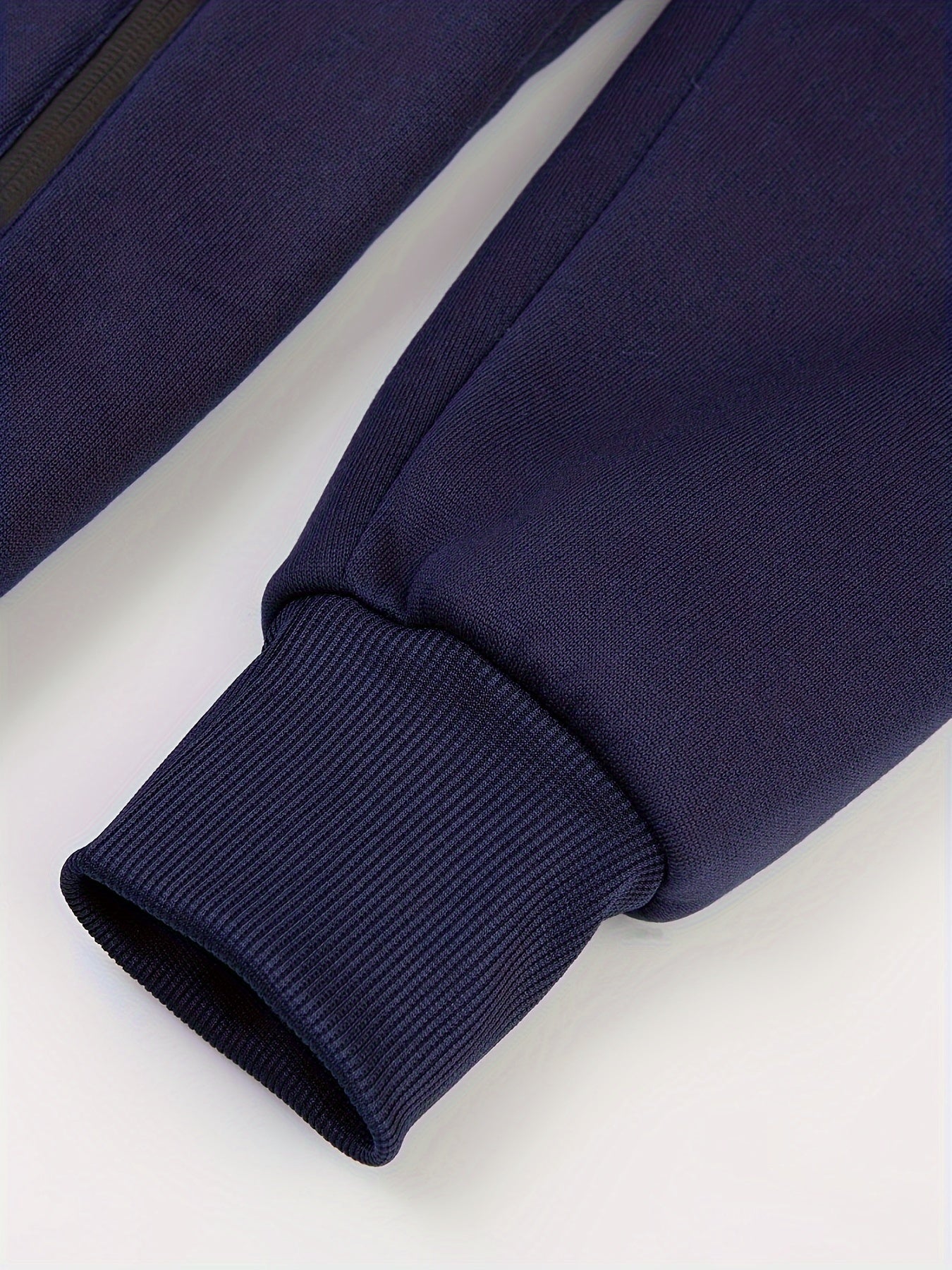 Casual Comfy Long Sleeve Hoodie - Men's Loose Zipper Jacket - Men's Clothing