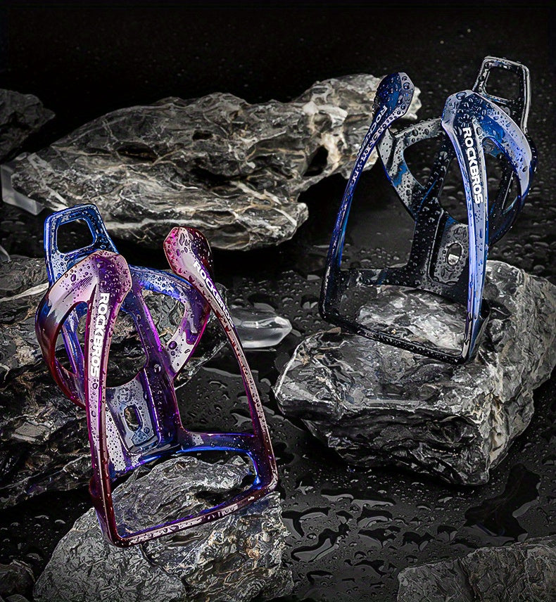 Premium Two-Tone Bike Water Bottle Holder - Durable & Lightweight for Mountain & Road Bikes - Perfect Outdoor Cycling Accessory