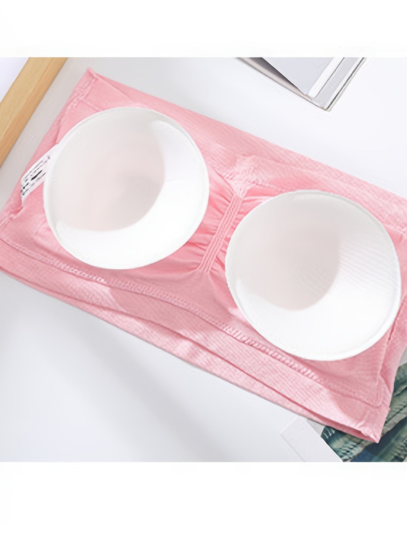 Plus Size Double-Layer Anti-Slip Strapless Bra with Removable Pads - No Underwire Seamless Smoothing High Elasticity Black Camisole Top for Casual Attire, Comfortable Daily Wear, Offshoulder Fashion, Smooth Fabric Finish