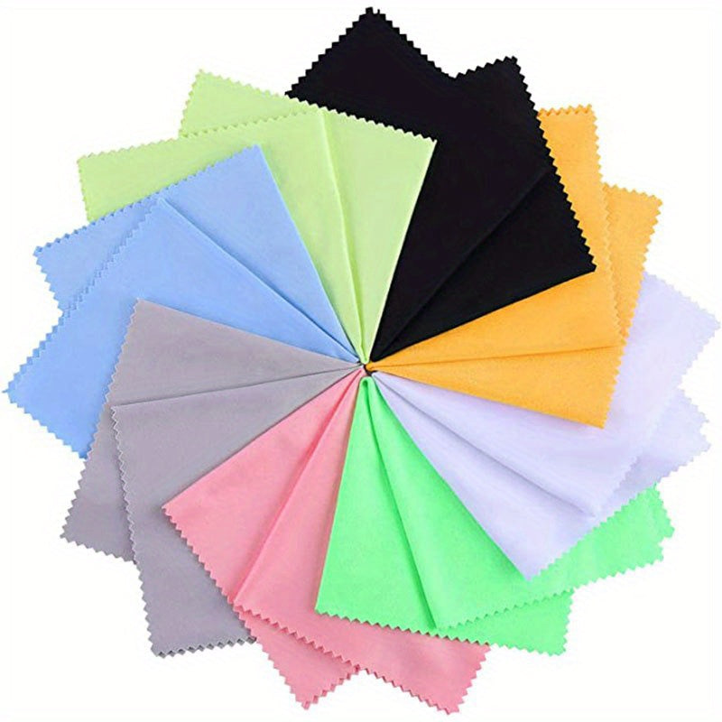 Microfiber Cloth, Cleaning Cloths. Washable And Durable Microfiber Cleaning Cloth For Glasses, Lenses, Electronics And Screens