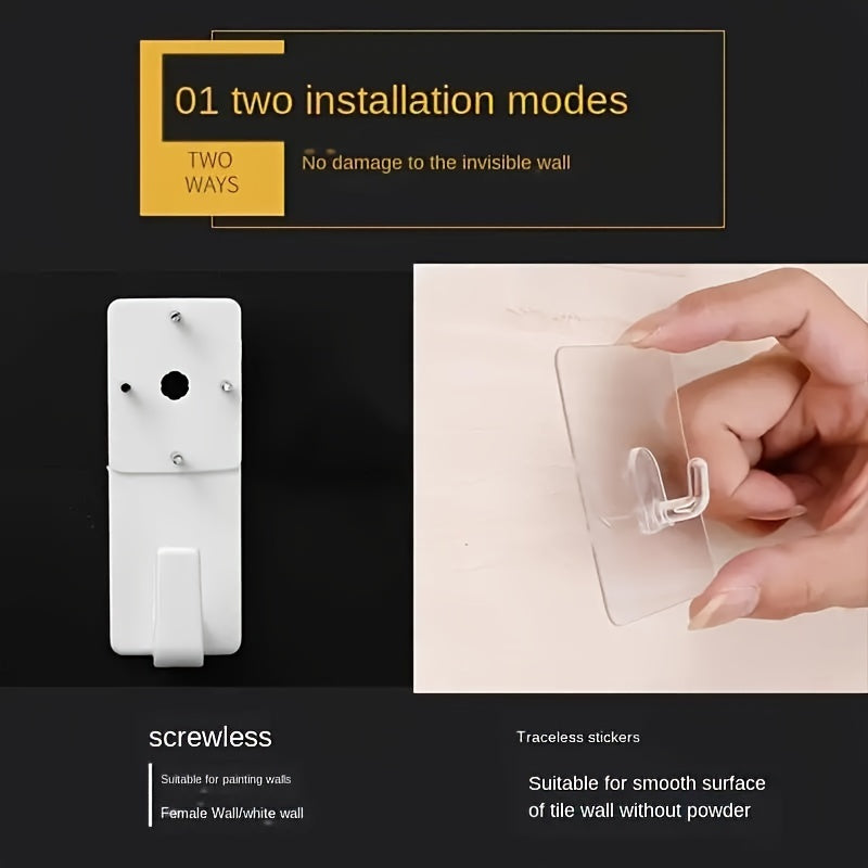 Space-Saving Wall-Mounted Shelf, Durable PVC Material, No-Drill Router & TV Top Box Organizer - Sleek White Storage Solution for Electronics, Cable Storage Organizer