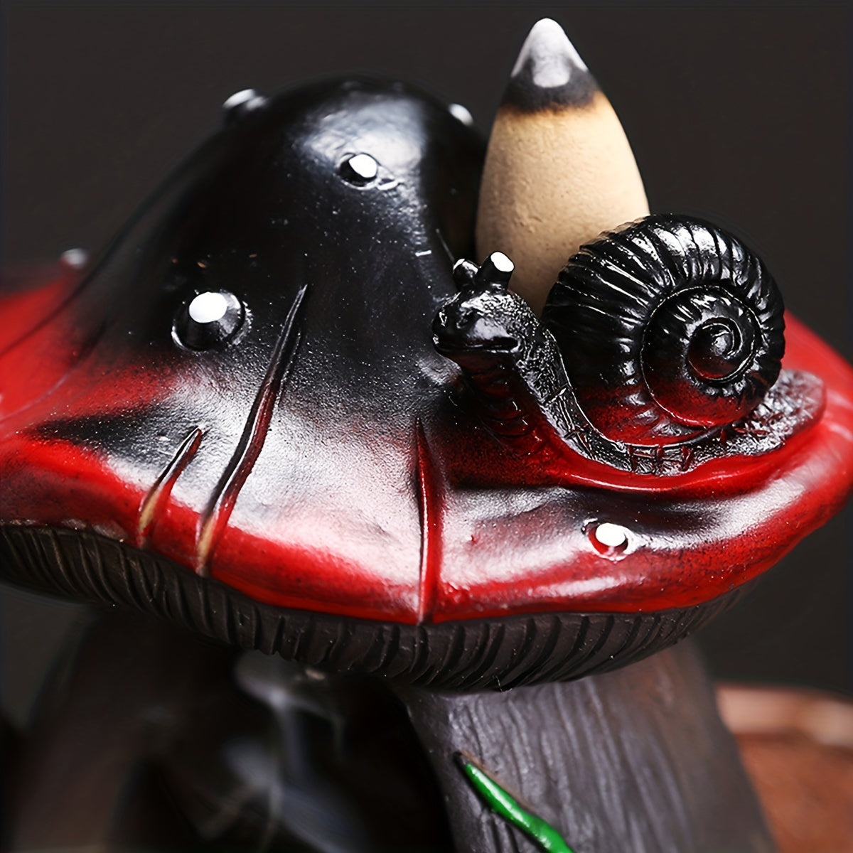 1pc Exquisite Waterfall Incense Burner - Handcrafted Resin Aromatherapy Decor - Aesthetically Pleasing Home Fragrance for Festive Seasons & Everyday Use - Ideal Christmas, Easter, Halloween, Thanksgiving Gift