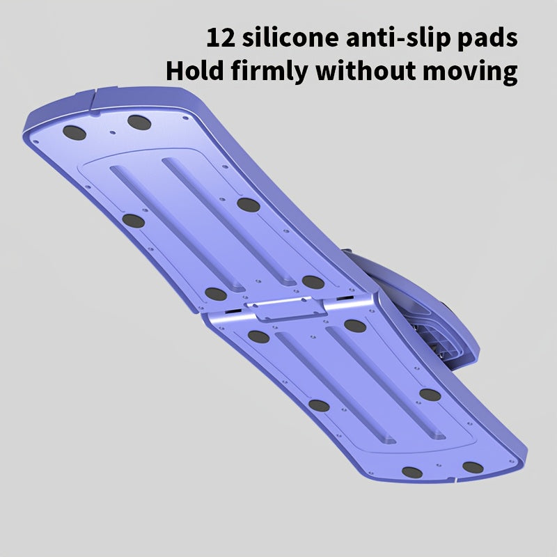 8-in-1 Home Gym Fitness Set with Abdominal Trainer, Balance Board, Resistance Bands, Yoga Mat & Pull-Up Bars - Full-Body Workout System for Core Strength, Cardio, Pilates, Sliding/Running Training - Manual Operation, No Batte